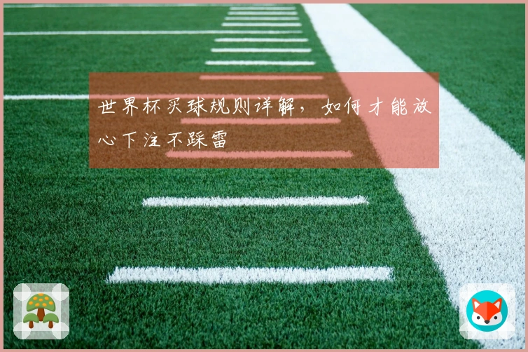 世界杯买球规则详解，如何才能放心下注不踩雷