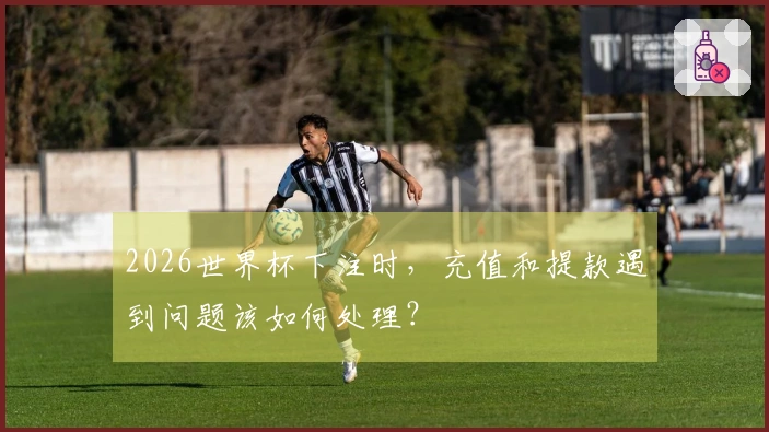 2026世界杯下注时,充值和提款遇到问题该如何处理?